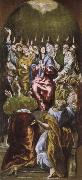 El Greco The Pentecost Sweden oil painting artist
